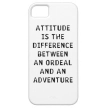Différence d'attitude iPhone 5 case