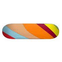 Different Color Grains, On Deck Skateboard