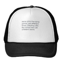 Different Devils Trucker Hats