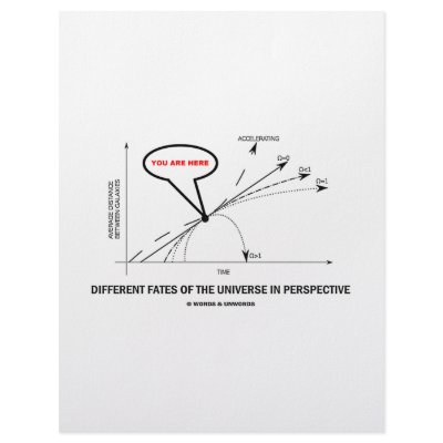 Different Fates Of The Universe In Perspective by wordsunwords