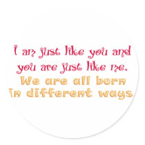 Different Sticker