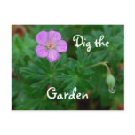 Dig the Garden Cranesbill Postcard