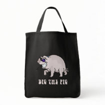 Dig the Pig Canvas Bag