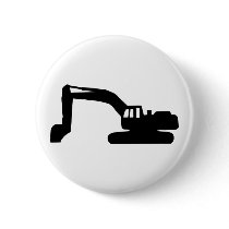 Digger Pinback Buttons