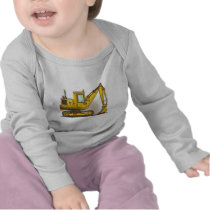 Digger Shovel Baby T-Shirt