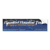 Digging up Historical Hauntings Bumper Sticker