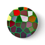 Digital Abstract Design in Colours Button Badge
