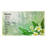 Digital Art Floral Business Card Template