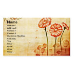 Digital Art Floral Business Card Templates