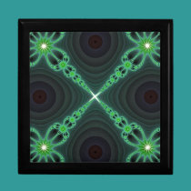 Digital art on a gift box gift boxes