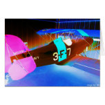 Digital BiPlane Greeting Cards