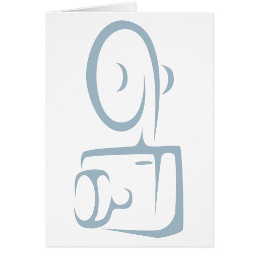 Digital Camera in Swish Drawing Style Cards
