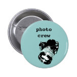 digital camera - retro style photo crew pins