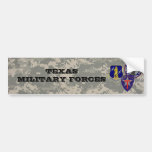 digital camo - TXSG -TX military forces Bumper Stickers
