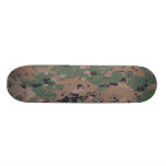 Digital Camouflage Woodland Skateboards