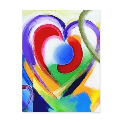 Digital colour Hearts by myhome71