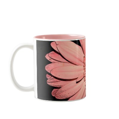Digital Daisy Coffee Mugs by Quequay