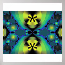 digital discs fractal posters