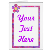 Digital Flower Card