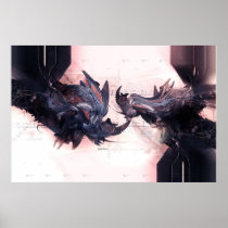 digital hearts posters