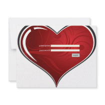 (digital) Key to my Heart Invitations