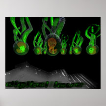 Digital Love Print