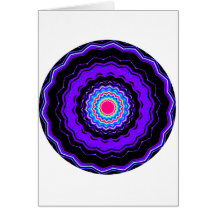 Digital Mandalas Greeting Card
