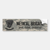 digital, Medical rangers with skul... - Customized Bumper Sticker