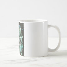 digital monarch butterfly painting coffee mug
