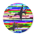 DIGITAL NOISE JET FIGHTER magnets