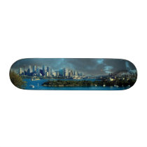 'Digital Sydney Harbour' Skateboard