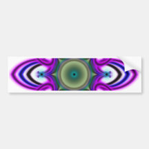 Digitally Grown Lights Flower Off Mode Bumper Sticker