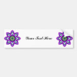 Digitally Grown Lights Flower Off Mode Bumper Sticker