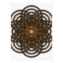 Digitally Grown Pretzel Flower with Choco Caramel Announcements