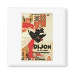 Dijon Chicken Vintage Food Ad Art Magnet