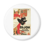 Dijon Chicken Vintage Food Ad Art Magnets