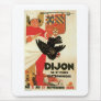 Dijon Chicken Vintage Food Ad Art Mouse Pads
