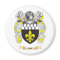 Dik Coat of Arms Magnet