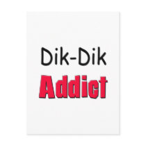 Dik-Dik Addict Post Card