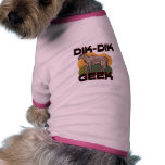 Dik-Dik Geek pet clothing
