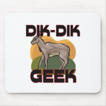 Dik-Dik Geek Mouse Pad
