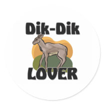 Dik-Dik Lover Sticker