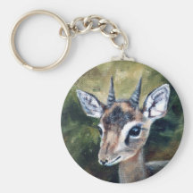 Dikdik Dwarf Antelope Keychain