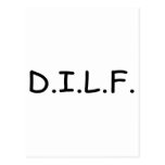 DILF POSTCARD