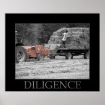 Diligence posters