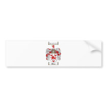 DILLON FAMILY CREST -  DILLON COAT OF ARMS BUMPER STICKERS