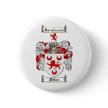 DILLON FAMILY CREST -  DILLON COAT OF ARMS BUTTONS