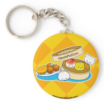 Dim Sum Party Keychain by pandapad