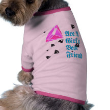 Dimonds are a Pup's best friend Pet T-shirt