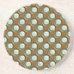 Dimple Dots - Chocolate Mint Beverage Coaster